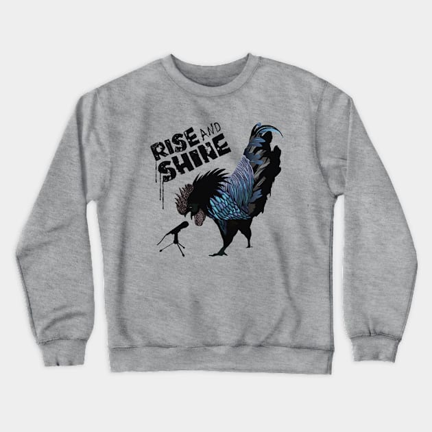 Rise & Shine Crewneck Sweatshirt by Lionbyrd Art